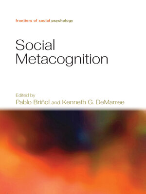 cover image of Social Metacognition
